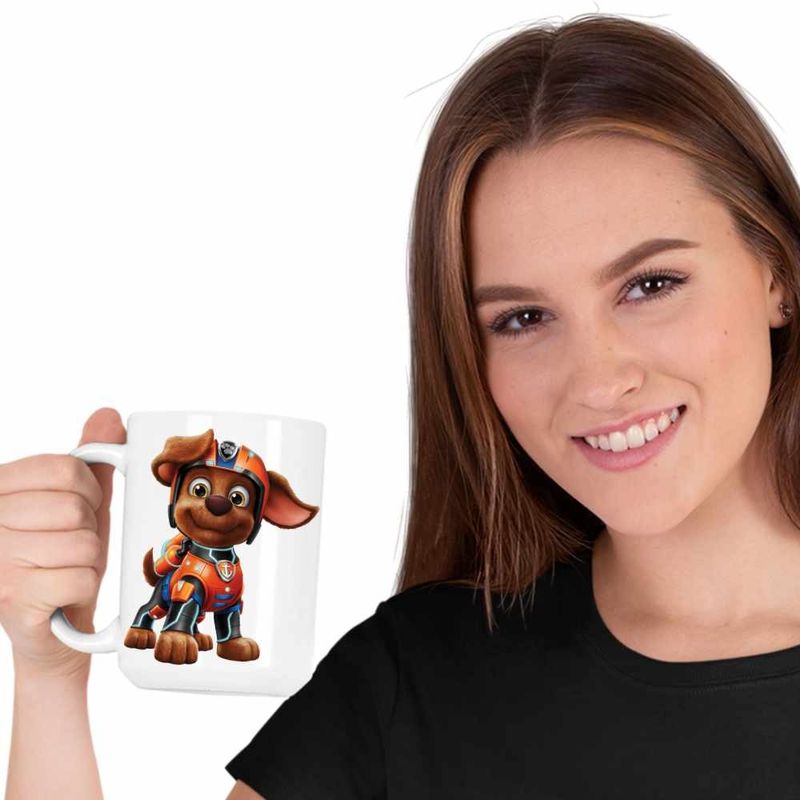 Casa si Gradina - Bucatarie si vesela - Cani si pahare - Cani si cesti - Cana Paw Patrol Zuma Patrula Catelusilor, CoolTrend, alba, 330ml - Infinity.ro