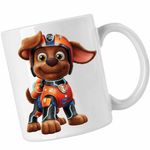 Casa si Gradina - Bucatarie si vesela - Cani si pahare - Cani si cesti - Cana Paw Patrol Zuma Patrula Catelusilor, CoolTrend, alba, 330ml - Infinity.ro