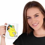 Casa si Gradina - Bucatarie si vesela - Cani si pahare - Cani si cesti - Cana Barbazoo Barbapapa Barbabee, CoolTrend, alba, 330ml - Infinity.ro