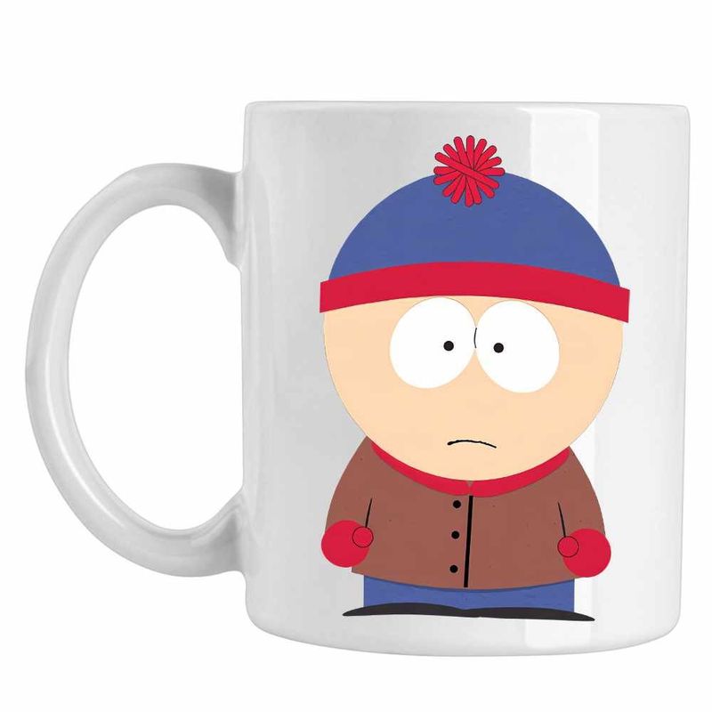 Casa si Gradina - Bucatarie si vesela - Cani si pahare - Cani si cesti - Cana South Park Stan Marsh, CoolTrend, alba, 330ml - Infinity.ro