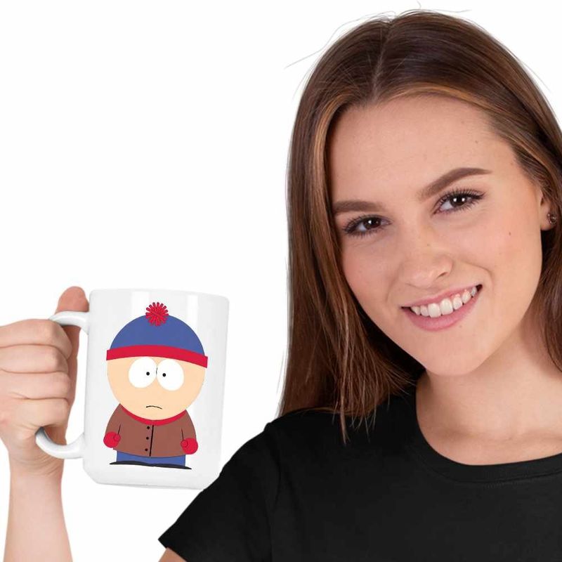 Casa si Gradina - Bucatarie si vesela - Cani si pahare - Cani si cesti - Cana South Park Stan Marsh, CoolTrend, alba, 330ml - Infinity.ro