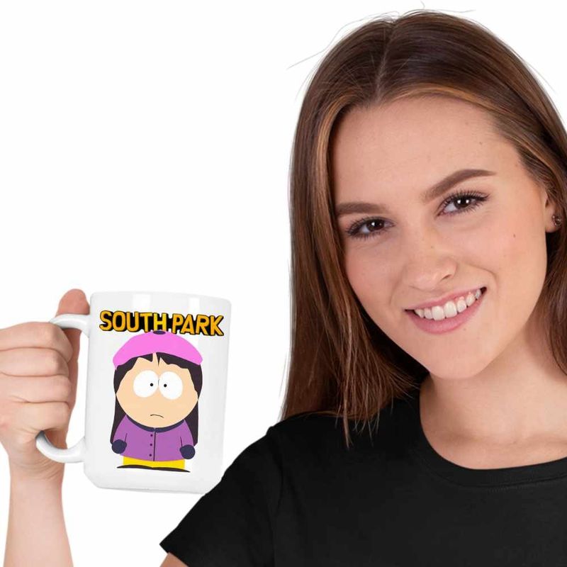 Casa si Gradina - Bucatarie si vesela - Cani si pahare - Cani si cesti - Cana South Park Wendy Testaburger Stendy, CoolTrend, alba, 330ml - Infinity.ro