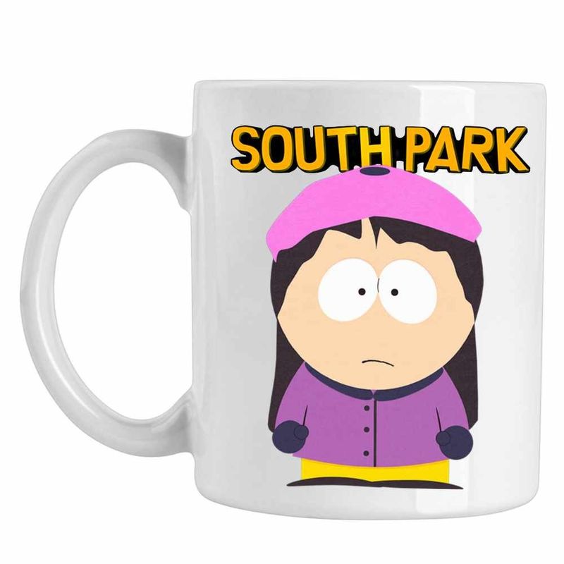 Casa si Gradina - Bucatarie si vesela - Cani si pahare - Cani si cesti - Cana South Park Wendy Testaburger Stendy, CoolTrend, alba, 330ml - Infinity.ro