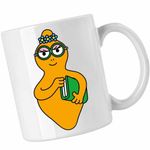 Casa si Gradina - Bucatarie si vesela - Cani si pahare - Cani si cesti - Cana Barbalib Barbapapa Nerd Barbaletta, CoolTrend, alba, 330ml - Infinity.ro
