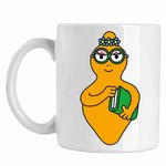 Casa si Gradina - Bucatarie si vesela - Cani si pahare - Cani si cesti - Cana Barbalib Barbapapa Nerd Barbaletta, CoolTrend, alba, 330ml - Infinity.ro