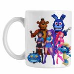 Casa si Gradina - Bucatarie si vesela - Cani si pahare - Cani si cesti - Cana Fnaf Huntrix Kpop Five Nights at Freddy Horror Halloween CoolTrend, alba, 330ml - Infinity.ro