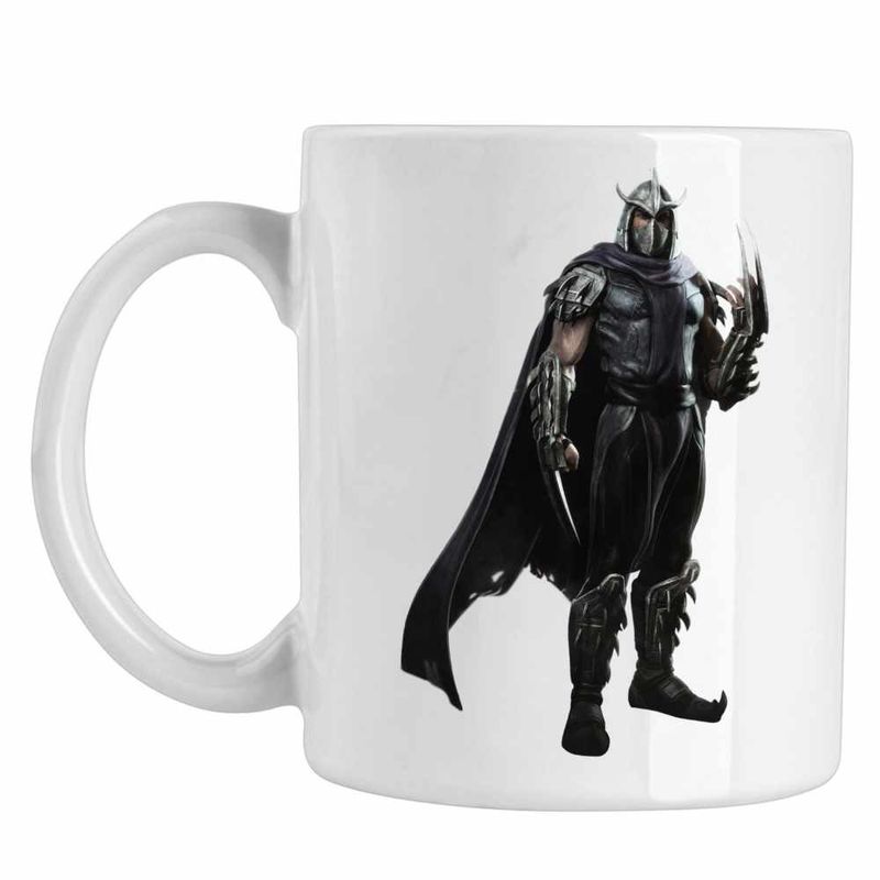 Casa si Gradina - Bucatarie si vesela - Cani si pahare - Cani si cesti - Cana Testoasele Ninja Shredder Foot Clan, CoolTrend, alba, 330ml - Infinity.ro