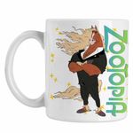 Casa si Gradina - Bucatarie si vesela - Cani si pahare - Cani si cesti - Cana Zootopia Winddancer Cal Primar Dansator Zootropolis CoolTrend, alba, 330ml - Infinity.ro