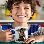 Casa si Gradina - Bucatarie si vesela - Cani si pahare - Cani si cesti - Cana Tomb Raider Artefact Antice Lara Croft Armata CoolTrend, alba, 330ml - Infinity.ro