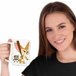 Casa si Gradina - Bucatarie si vesela - Cani si pahare - Cani si cesti - Cana Zootopia Finnick Vulpe Desert Bebe Zootropolis CoolTrend, alba, 330ml - Infinity.ro