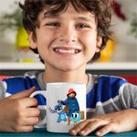 Casa si Gradina - Bucatarie si vesela - Cani si pahare - Cani si cesti - Cana Paddington Stitch Chitara, CoolTrend, alba, 330ml - Infinity.ro