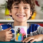 Casa si Gradina - Bucatarie si vesela - Cani si pahare - Cani si cesti - Cana Barbapapa Familie Petrecere, CoolTrend, alba, 330ml - Infinity.ro