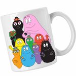 Casa si Gradina - Bucatarie si vesela - Cani si pahare - Cani si cesti - Cana Barbapapa Familie Petrecere, CoolTrend, alba, 330ml - Infinity.ro