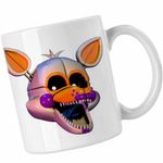 Casa si Gradina - Bucatarie si vesela - Cani si pahare - Cani si cesti - Cana Fnaf Funtime Foxy Five Nights at Freddy Horror Halloween CoolTrend, alba, 330ml - Infinity.ro