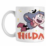 Casa si Gradina - Bucatarie si vesela - Cani si pahare - Cani si cesti - Cana Hilda Aventuri Desene Animate, alba, 330ml - Infinity.ro
