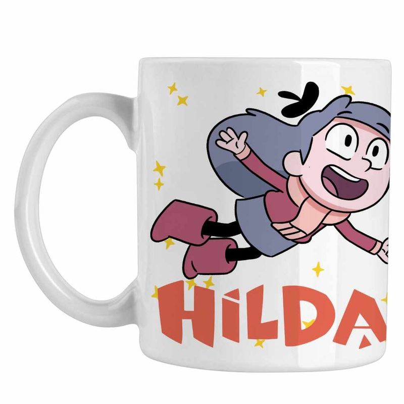Casa si Gradina - Bucatarie si vesela - Cani si pahare - Cani si cesti - Cana Hilda Aventuri Desene Animate, alba, 330ml - Infinity.ro
