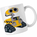 Casa si Gradina - Bucatarie si vesela - Cani si pahare - Cani si cesti - Cana Wall-E Aventuri Viitor SF Robot Gunoi Reciclat CoolTrend, alba, 330ml - Infinity.ro