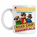 Casa si Gradina - Bucatarie si vesela - Cani si pahare - Cani si cesti - Cana Alvin Road Chips Essentials , CoolTrend, alba, 330ml - Infinity.ro