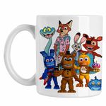 Casa si Gradina - Bucatarie si vesela - Cani si pahare - Cani si cesti - Cana Fnaf Zootopia Judy Sarpe Vulpe Five Nights at Freddy Horror Halloween CoolTrend, alba, 330ml - Infinity.ro