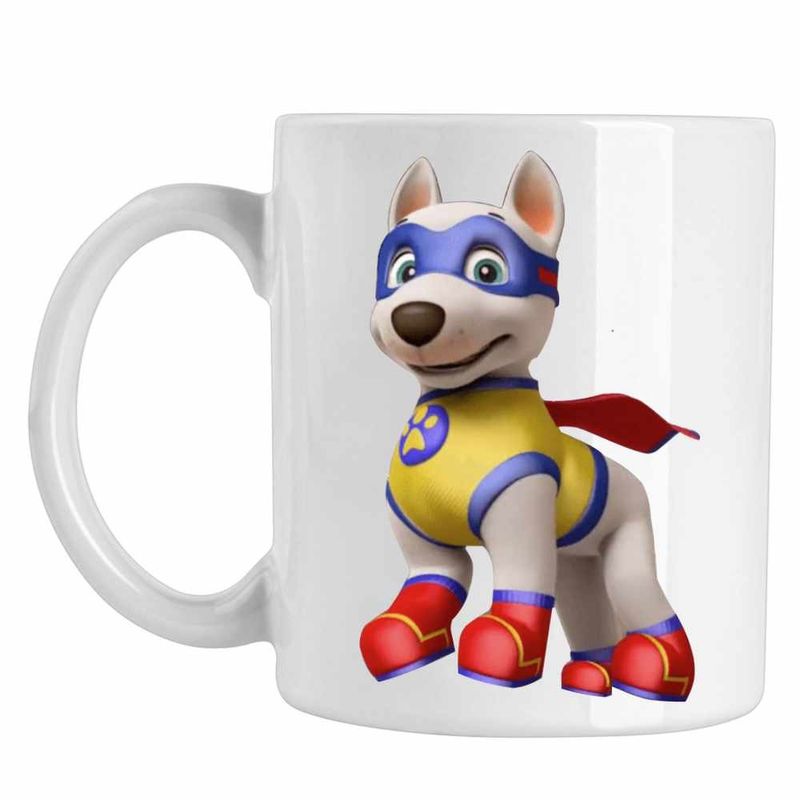 Casa si Gradina - Bucatarie si vesela - Cani si pahare - Cani si cesti - Cana Paw Patrol Apollo Patrula Catelusilor, CoolTrend, alba, 330ml - Infinity.ro