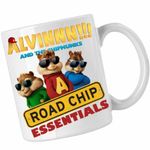 Casa si Gradina - Bucatarie si vesela - Cani si pahare - Cani si cesti - Cana Alvin Road Chips Essentials , CoolTrend, alba, 330ml - Infinity.ro