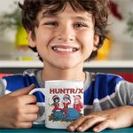 Casa si Gradina - Bucatarie si vesela - Cani si pahare - Cani si cesti - Cana Huntrix Craciunite Merry Christmas Kpop CoolTrend, alba, 330ml - Infinity.ro