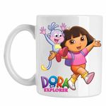 Casa si Gradina - Bucatarie si vesela - Cani si pahare - Cani si cesti - Cana Dora Explorer Maimuta Aventuri, CoolTrend, alba, 330ml - Infinity.ro