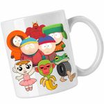 Casa si Gradina - Bucatarie si vesela - Cani si pahare - Cani si cesti - Cana South Park Brainrot Capucina Bananini Ambalabu Italian, CoolTrend, alba, 330ml - Infinity.ro