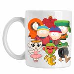 Casa si Gradina - Bucatarie si vesela - Cani si pahare - Cani si cesti - Cana South Park Brainrot Capucina Bananini Ambalabu Italian, CoolTrend, alba, 330ml - Infinity.ro