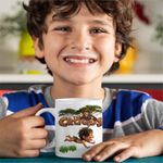 Casa si Gradina - Bucatarie si vesela - Cani si pahare - Cani si cesti - Cana The Croods Bebelus Epoca de Piatra Familia Crood CoolTrend, alba, 330ml - Infinity.ro