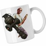 Casa si Gradina - Bucatarie si vesela - Cani si pahare - Cani si cesti - Cana Kendama GTA Trevor Grenada CoolTrend, alba, 330ml - Infinity.ro