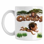 Casa si Gradina - Bucatarie si vesela - Cani si pahare - Cani si cesti - Cana The Croods Bebelus Epoca de Piatra Familia Crood CoolTrend, alba, 330ml - Infinity.ro