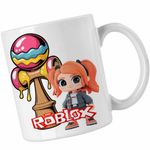 Casa si Gradina - Bucatarie si vesela - Cani si pahare - Cani si cesti - Cana Kendama Roblox Gamer Trial CoolTrend, alba, 330ml - Infinity.ro