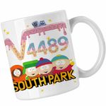 Casa si Gradina - Bucatarie si vesela - Cani si pahare - Cani si cesti - Cana Six Seven South Park 4489 Radical CoolTrend, alba, 330ml - Infinity.ro