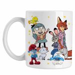 Casa si Gradina - Bucatarie si vesela - Cani si pahare - Cani si cesti - Cana Hilda Zootopia Judy Twig, alba, 330ml - Infinity.ro