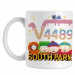 Casa si Gradina - Bucatarie si vesela - Cani si pahare - Cani si cesti - Cana Six Seven South Park 4489 Radical CoolTrend, alba, 330ml - Infinity.ro