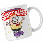 Casa si Gradina - Bucatarie si vesela - Cani si pahare - Cani si cesti - Cana Captain Underpants Melvin Sneedly Aventurile Capitanului Chilot CoolTrend, alba, 330ml - Infinity.ro