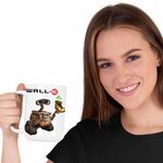 Casa si Gradina - Bucatarie si vesela - Cani si pahare - Cani si cesti - Cana Wall-E Planta Floare Cizma Bocanc Papuc Robot Viitor CoolTrend, alba, 330ml - Infinity.ro