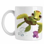 Casa si Gradina - Bucatarie si vesela - Cani si pahare - Cani si cesti - Cana Finding Nemo Broasca Testoasa Squirt Ocean Viata Marina CoolTrend, alba, 330ml - Infinity.ro
