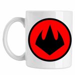 Casa si Gradina - Bucatarie si vesela - Cani si pahare - Cani si cesti - Cana Testoasele Ninja Foot Clan Logo, CoolTrend, alba, 330ml - Infinity.ro
