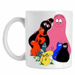 Casa si Gradina - Bucatarie si vesela - Cani si pahare - Cani si cesti - Cana Barbapapa Familie Aventuri, CoolTrend, alba, 330ml - Infinity.ro