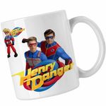 Casa si Gradina - Bucatarie si vesela - Cani si pahare - Cani si cesti - Cana Henry Danger Super Puteri, CoolTrend, alba, 330ml - Infinity.ro