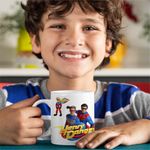 Casa si Gradina - Bucatarie si vesela - Cani si pahare - Cani si cesti - Cana Henry Danger Super Puteri, CoolTrend, alba, 330ml - Infinity.ro