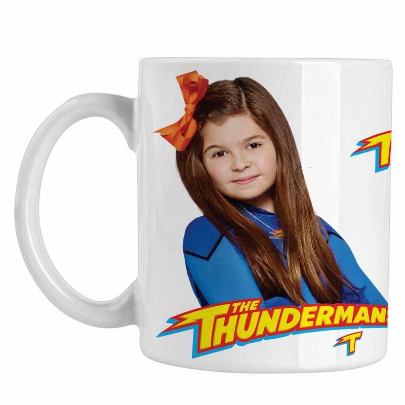 Casa si Gradina - Bucatarie si vesela - Cani si pahare - Cani si cesti - Cana Nora Thunderman, CoolTrend, alba, 330ml - Infinity.ro