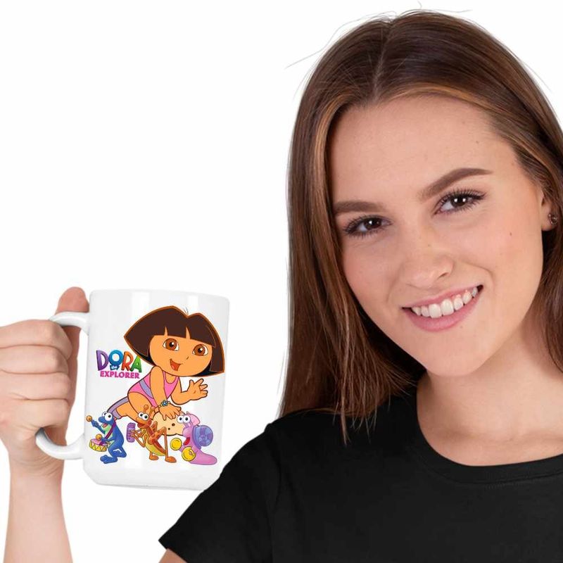 Casa si Gradina - Bucatarie si vesela - Cani si pahare - Cani si cesti - Cana Dora Explorer Broscuta Greier Melc Nisip, CoolTrend, alba, 330ml - Infinity.ro
