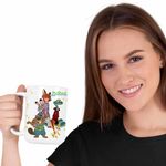 Casa si Gradina - Bucatarie si vesela - Cani si pahare - Cani si cesti - Cana Zootopia All Gang Zootropolis Zootropolis Nick Judy Politie CoolTrend, alba, 330ml - Infinity.ro