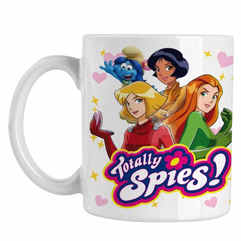 Casa si Gradina - Bucatarie si vesela - Cani si pahare - Cani si cesti - Cana Spioanele Aventuri Desene Spioni CoolTrend, alba, 330ml - Infinity.ro