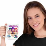 Casa si Gradina - Bucatarie si vesela - Cani si pahare - Cani si cesti - Cana Kendama Huntrix K-Pop Demon Hunters Coreea CoolTrend, alba, 330ml - Infinity.ro