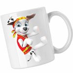 Casa si Gradina - Bucatarie si vesela - Cani si pahare - Cani si cesti - Cana Paw Patrol Marshall Karate Kung Fu Arte Martiale, CoolTrend, alba, 330ml - Infinity.ro