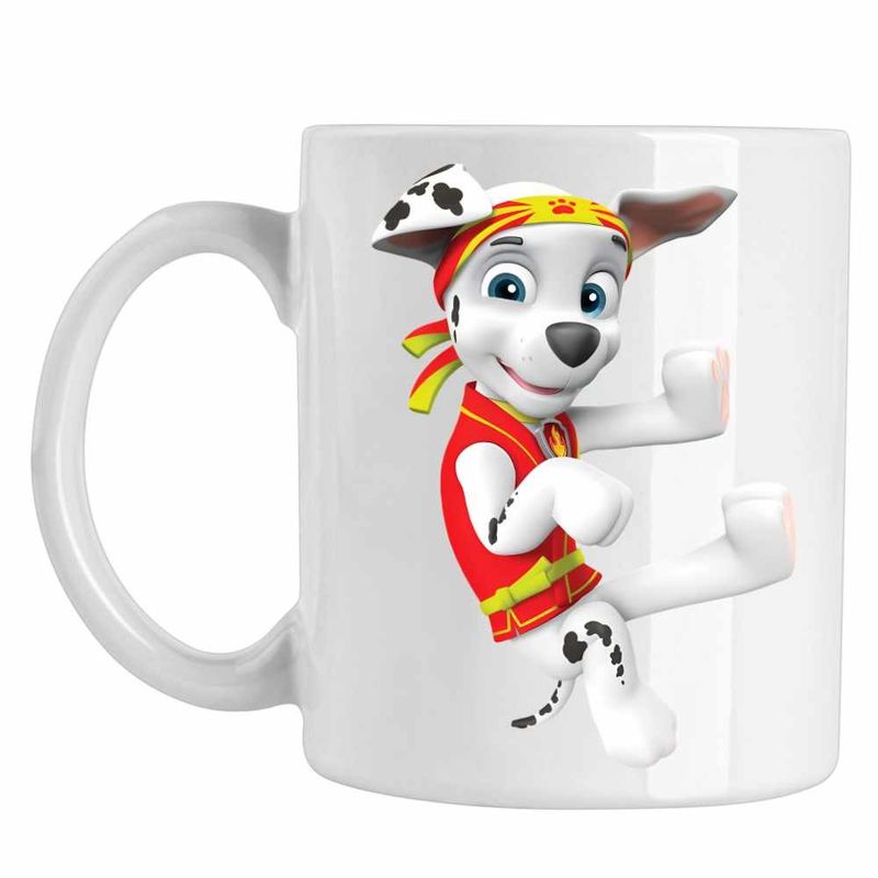 Casa si Gradina - Bucatarie si vesela - Cani si pahare - Cani si cesti - Cana Paw Patrol Marshall Karate Kung Fu Arte Martiale, CoolTrend, alba, 330ml - Infinity.ro